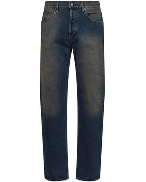Golden Goose Cotton Denim Journey Patrick Straight Jeans - Blue