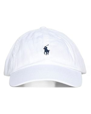 Polo Ralph Lauren Chino Baseball Cap - White