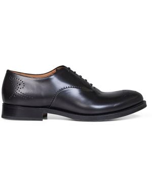 Church's Brushed Leather Skipton Brogue Oxford Shoes - White