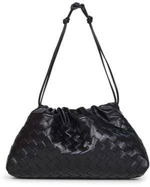 Bottega Veneta Dustbag Notte Bag - Black