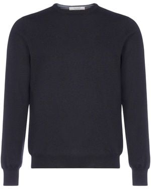 D 40 Maglione Girocollo Blu
