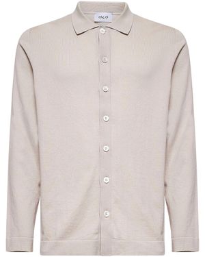 D 40 Cotton Knit Shirt - White