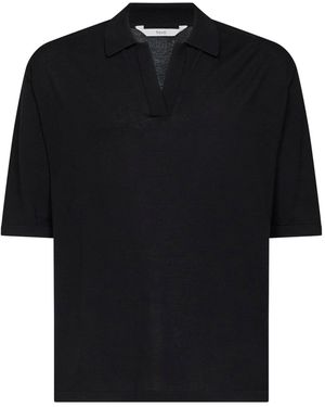 Hevò Polo Shirt Taranto Cotton - Black