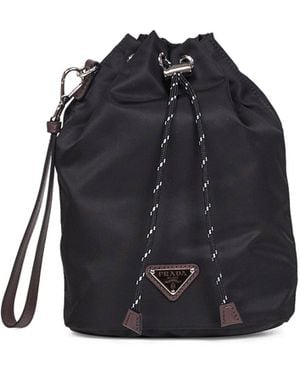 Prada Prada Speedrock Pouch Bag - Blue