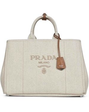 PRADA VIAGGIO Natural Prada Jardinière Extra Large Bag