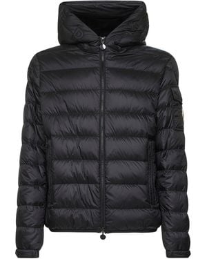 Moncler Najan Short Hooded Down Jacket - Black