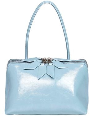 The Attico Sky "L'Altra Di Milano" Shoulder Bag - Blue