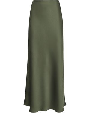Blanca Vita Gonna Lunga Svasata Garra - Verde
