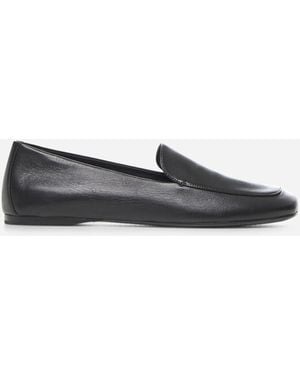 Khaite Black Nappa Leather Monroe Loafers - Multicolour