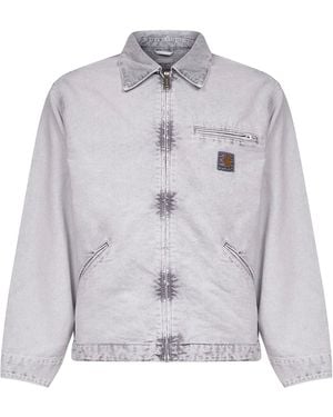 Carhartt Canvas Og Detroit Jacket - Grey