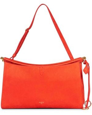 Alaïa Brule Le Click Pocket 35 Shoulder Bag - Red