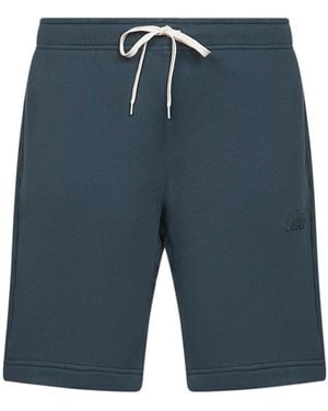 Autry Cotton Logo Sweatshorts - Blue