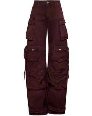 The Attico Jeans Multitasche 'Fern' - Viola
