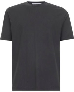 D 40 Cotton Jersey Crewneck T-Shirt - Black
