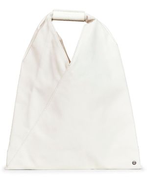 MM6 by Maison Margiela Off- Japanese Bag Classic Small Shoulder Bag - White