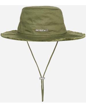 Jacquemus Le Bob Artichaut Cotton Hat - Green