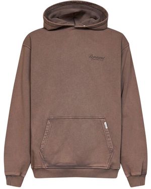 Represent Truffle Owners Club Script Hoodie - Brown