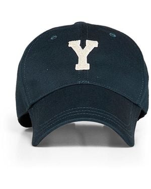 Saint Laurent Berretto Da Baseball Letterman Stile College Y - Blu