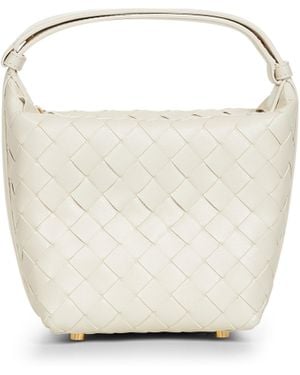 Bottega Veneta Ivory Candy Wallace Handbag - White