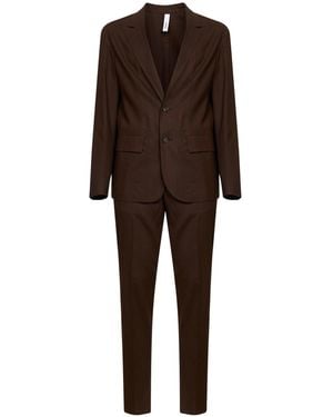 Hevò Suit Galatina Linen-Viscose - Brown