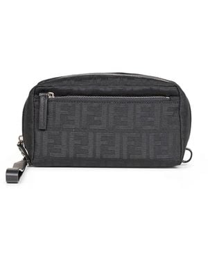 Fendi Double Zip Small Beauty Case - Multicolour