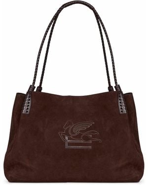 Etro Large Libra Shopping Bag - Brown