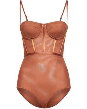 Zimmermann Body A Corsetto Rebellion - Marrone