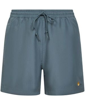 Carhartt Velvet Chase Swim Trunks - Blue