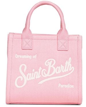 MC2 Saint Barth Vanity Bag Mini Handbag With Shoulder Strap - Pink