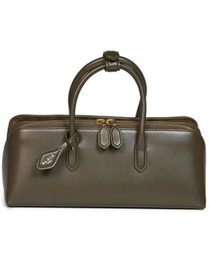 Alaïa Camouflage Delta Small Handbag - Green