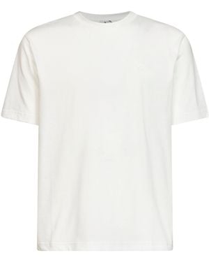 Etro Cotton Logo-Embroidered T-Shirt - White