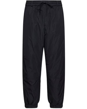 Moncler Micro-Soft Sweatpants - Blue