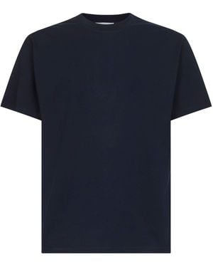Givenchy Cotton Jersey Crewneck T-Shirt - Blue
