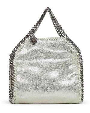 Stella McCartney Tote Bag Falabella Tiny Light Lime - Metallic