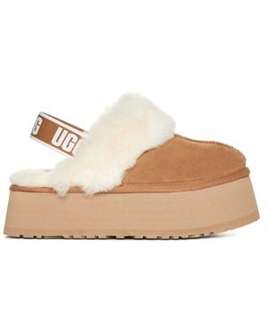 UGG Chestnut Funkette Slippers - Natural