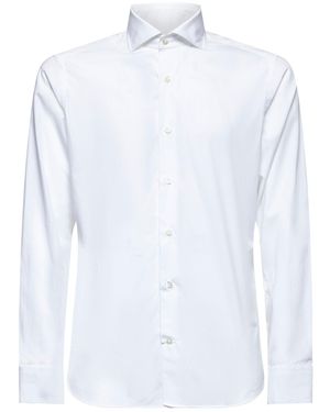 D 40 Poplin Classic Shirt - White