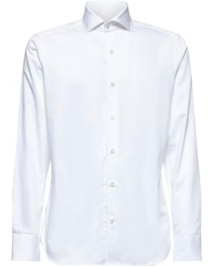 D 40 Twill Classic Shirt - White