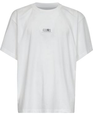 MM6 by Maison Martin Margiela T-Shirt - Bianco