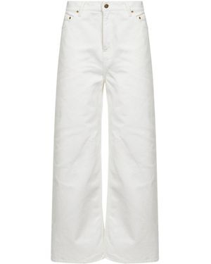Golden Goose Bull Denim Golden Boyfriend Jeans - White