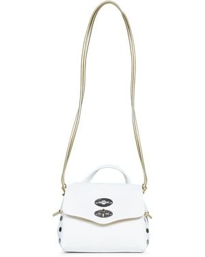 Zanellato Latte Postina Super Baby Handbag - White