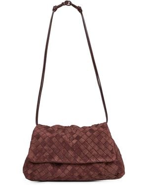 Bottega Veneta Medium Crossbody Bag - Red