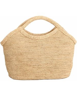 IBELIV Tea Pure Basket Shopping Bag - Natural