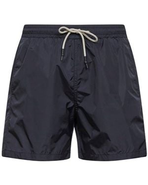 D 40 Nylon Swim Shorts - Blue