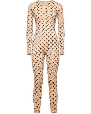 Marine Serre 'Monogram' Tracksuit - Natural