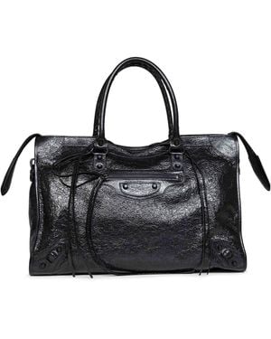 Balenciaga Le City Bag Large Handbag - Black
