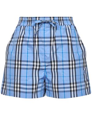 Burberry Shorts - Blu