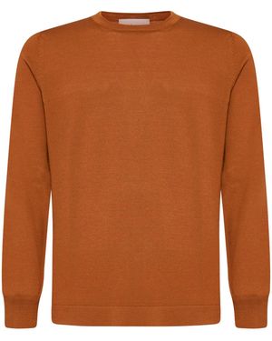 D 40 Crewneck Jumper - Brown
