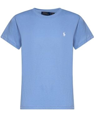 Polo Ralph Lauren Light Jersey Classic-Fit Crewneck T-Shirt<Br - Blue