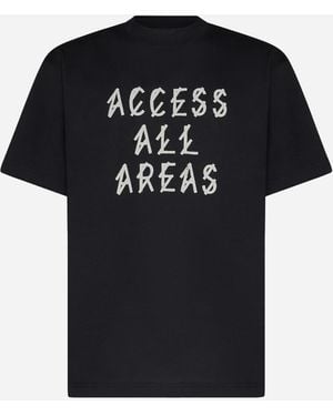 44 Label Group Access All Areas Cotton T-shirt - Black