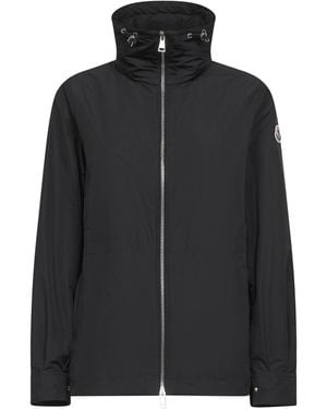 Moncler Enette Hooded Short Parka - Black